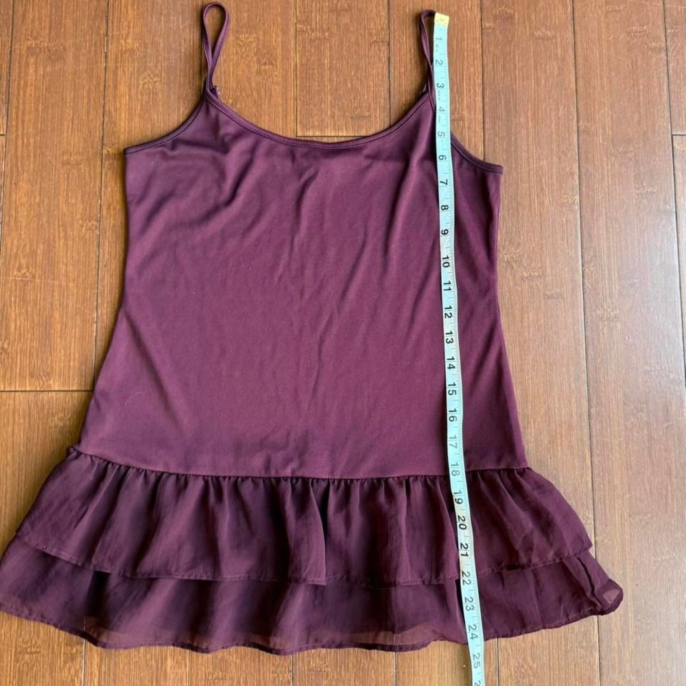 Maurice's Purple Ruffle Trim Tank - Picture 6 of 6